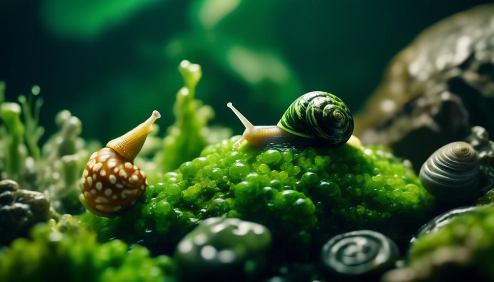 nerite snail feeding habits