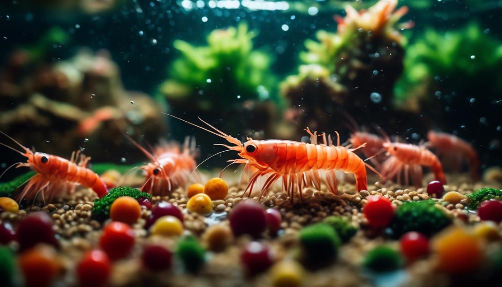 optimal diet for cherry shrimp